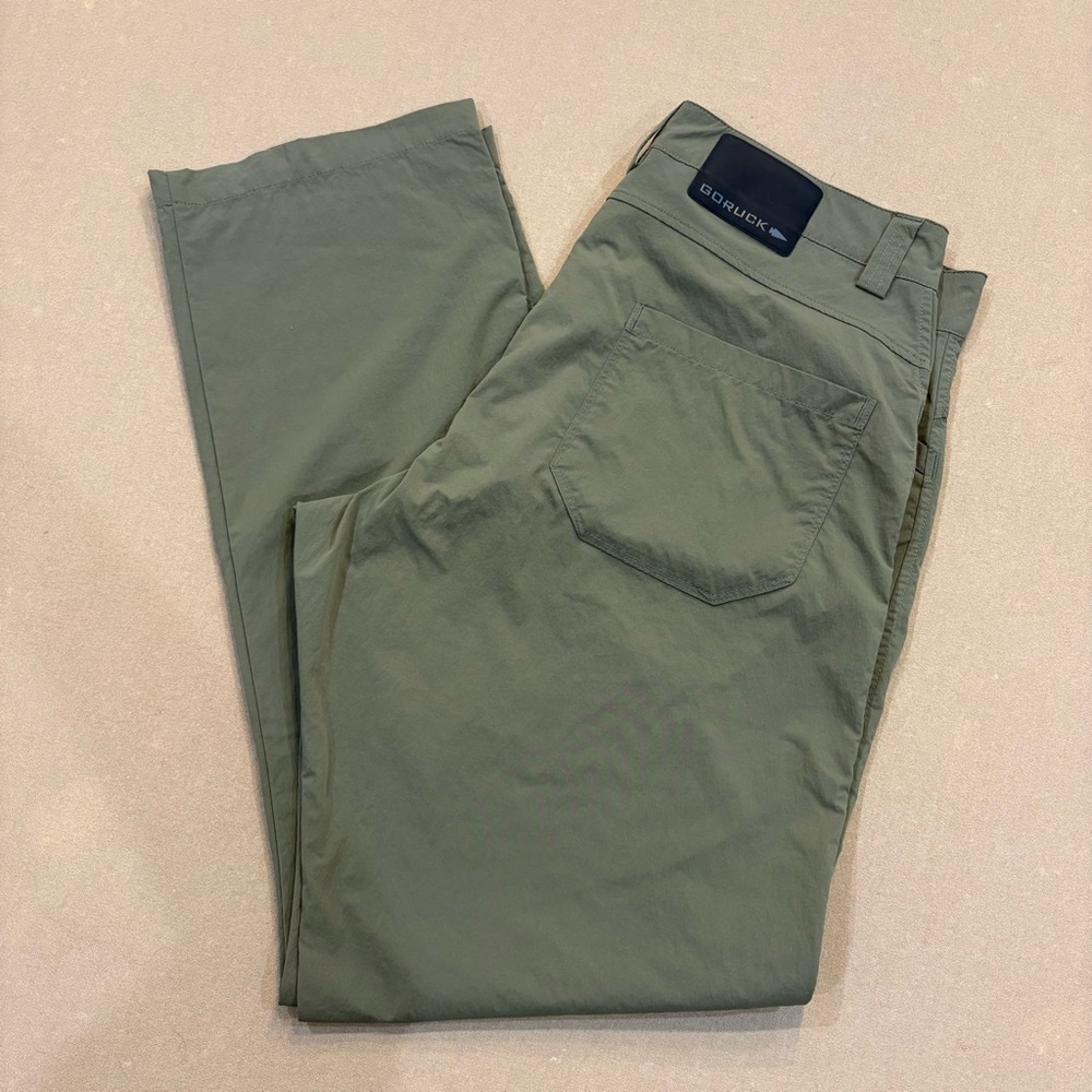Goruck Simple Pants Army Green Size 34
